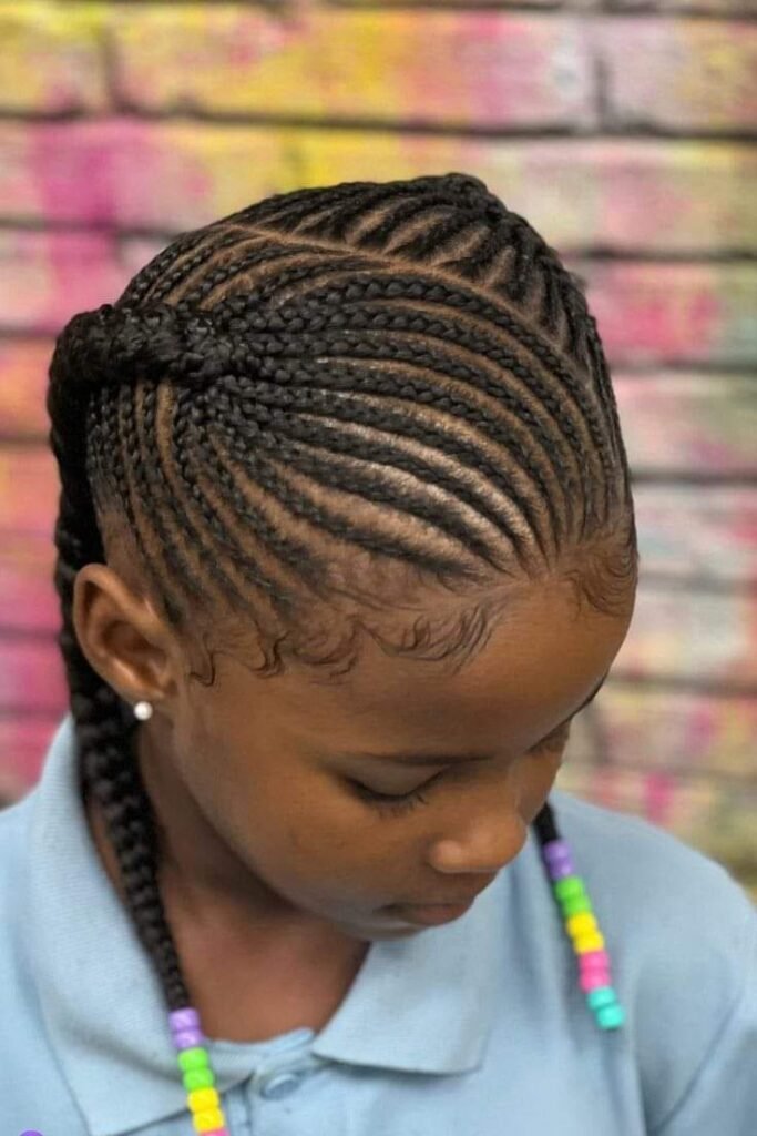 Perfect Hairstyles For Kids - African braids for your daughter