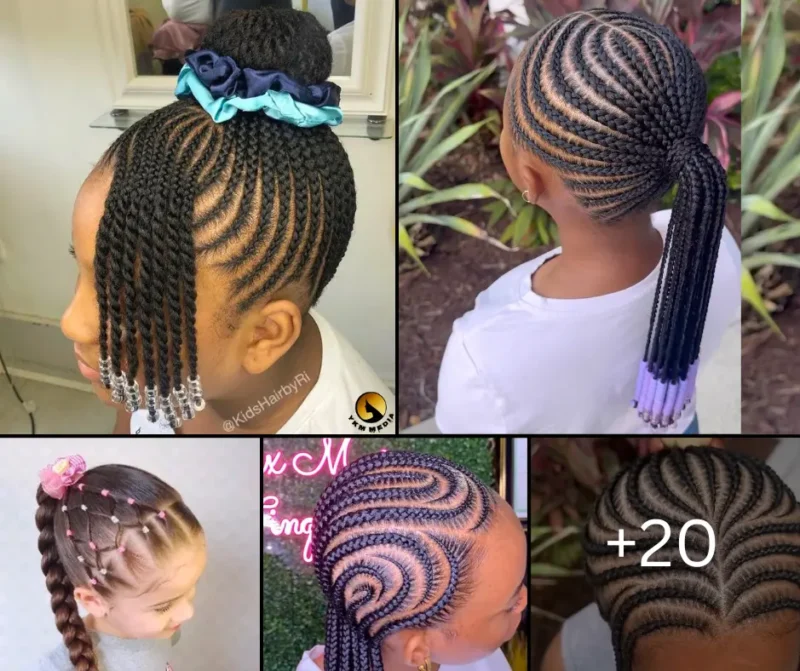 Perfect Hairstyles For Kids - African braids for your girl