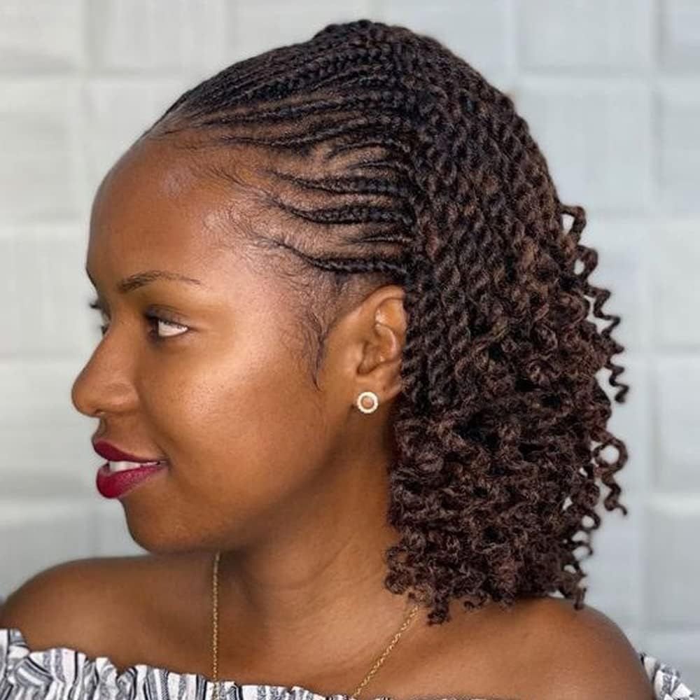 20 PHOTOS Senegalese twists styles + Hot twist hairstyles 