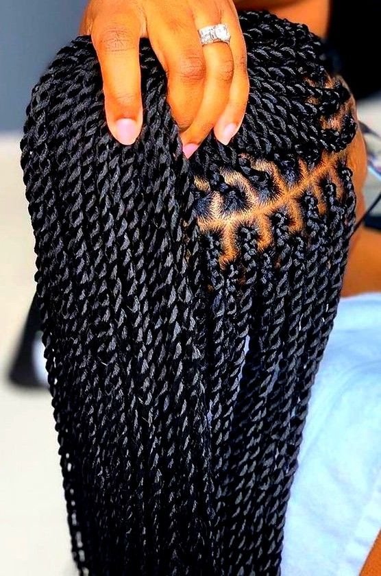 20 PHOTOS Senegalese twists styles + Hot twist hairstyles 