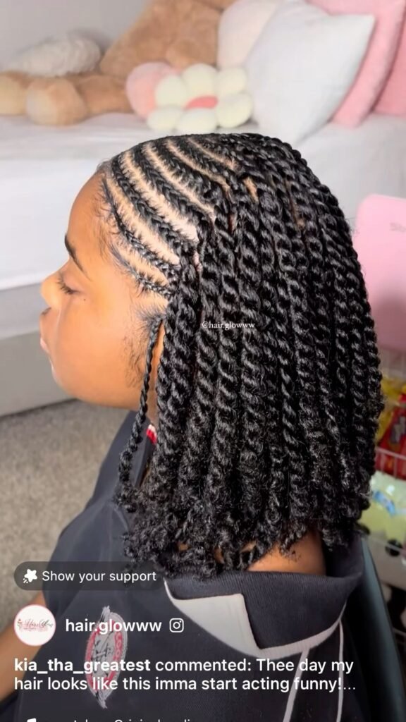 20 PHOTOS Senegalese twists styles + Hot twist hairstyles 