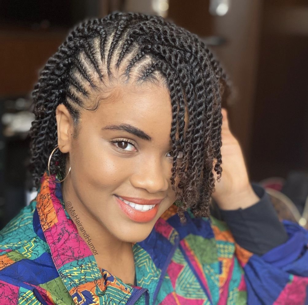 20 PHOTOS Senegalese twists styles + Hot twist hairstyles 