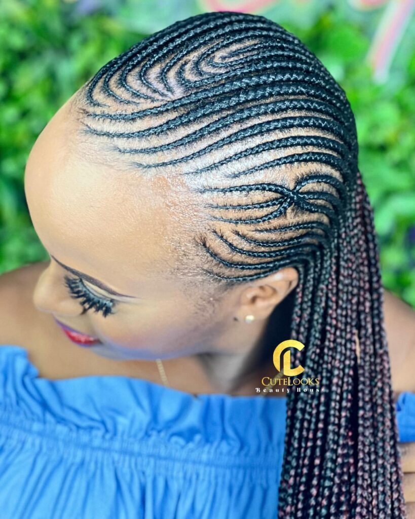 25 PHOTOS Cornrow braid designs - Knotless braids styles