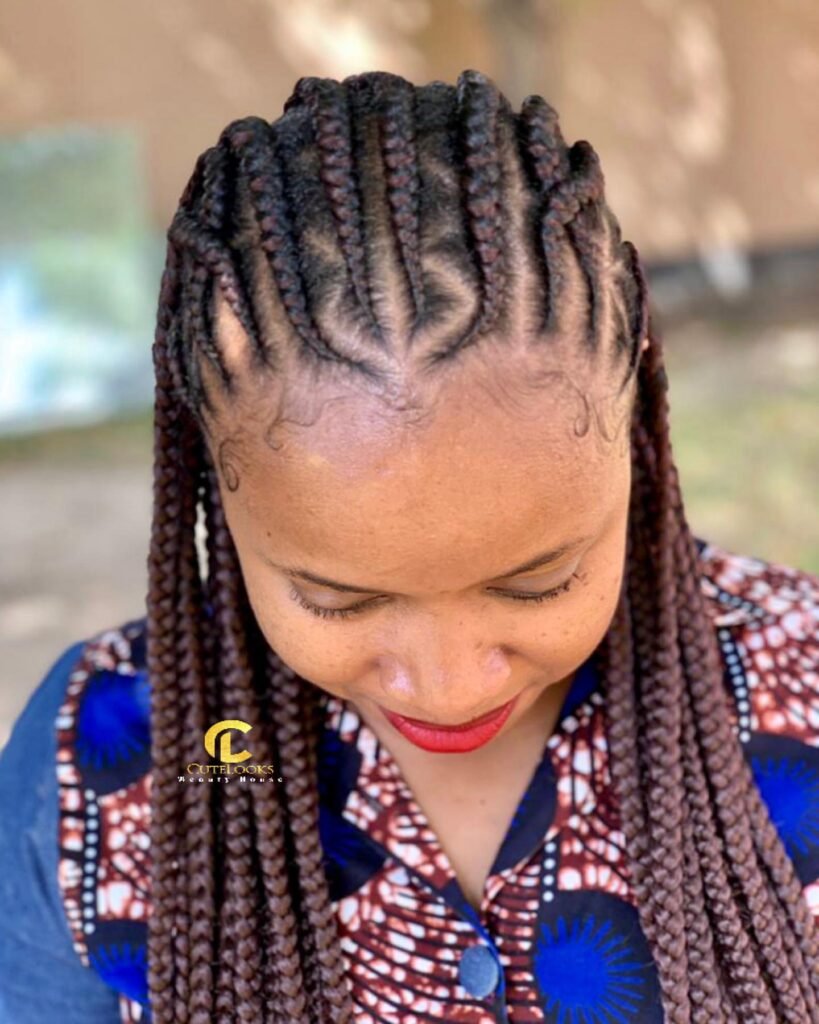 25 PHOTOS Cornrow braid designs - Knotless braids styles