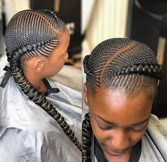 30 PHOTOS Cornrow braid designs - Box braids hairstyles