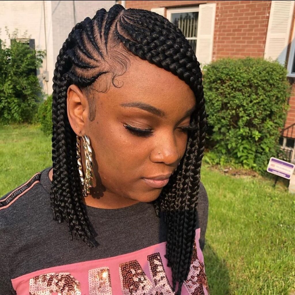 30 PHOTOS Cornrow braid designs - Box braids hairstyles