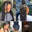 30 PHOTOS Cornrow braid designs - Box braids hairstyles