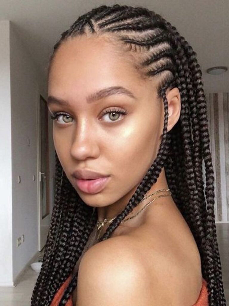 30 PHOTOS Cornrow braid designs - Box braids hairstyles