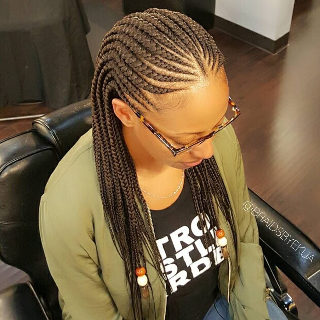 30 PHOTOS Cornrow braid designs - Box braids hairstyles