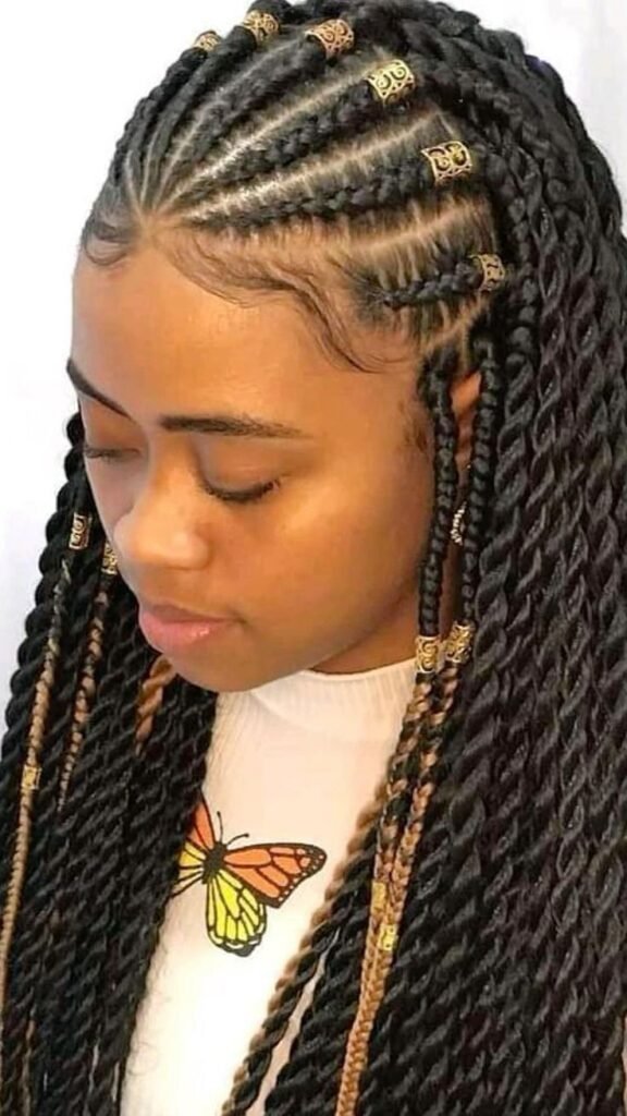 30 PHOTOS Cornrow braid designs - Box braids hairstyles