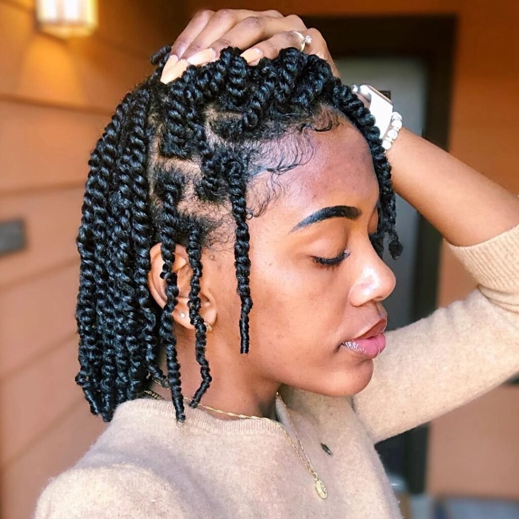 30 PHOTOS Stylish twists for black women