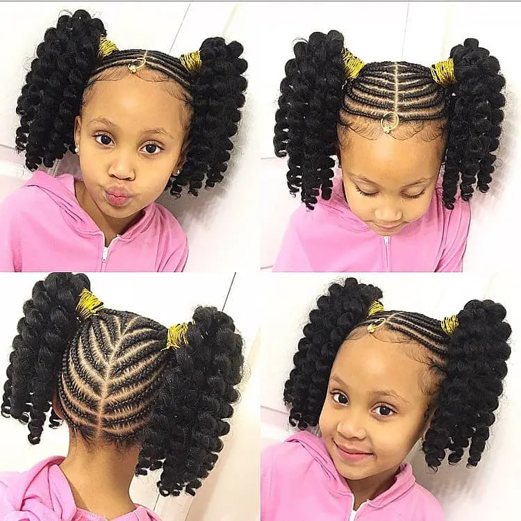 African kids' hairstyles