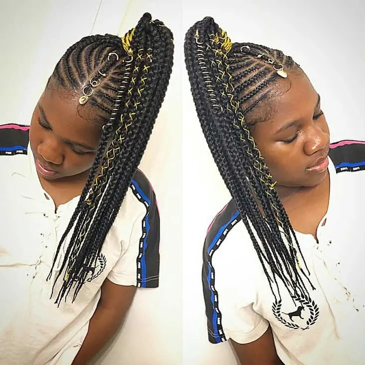 African kids' hairstyles