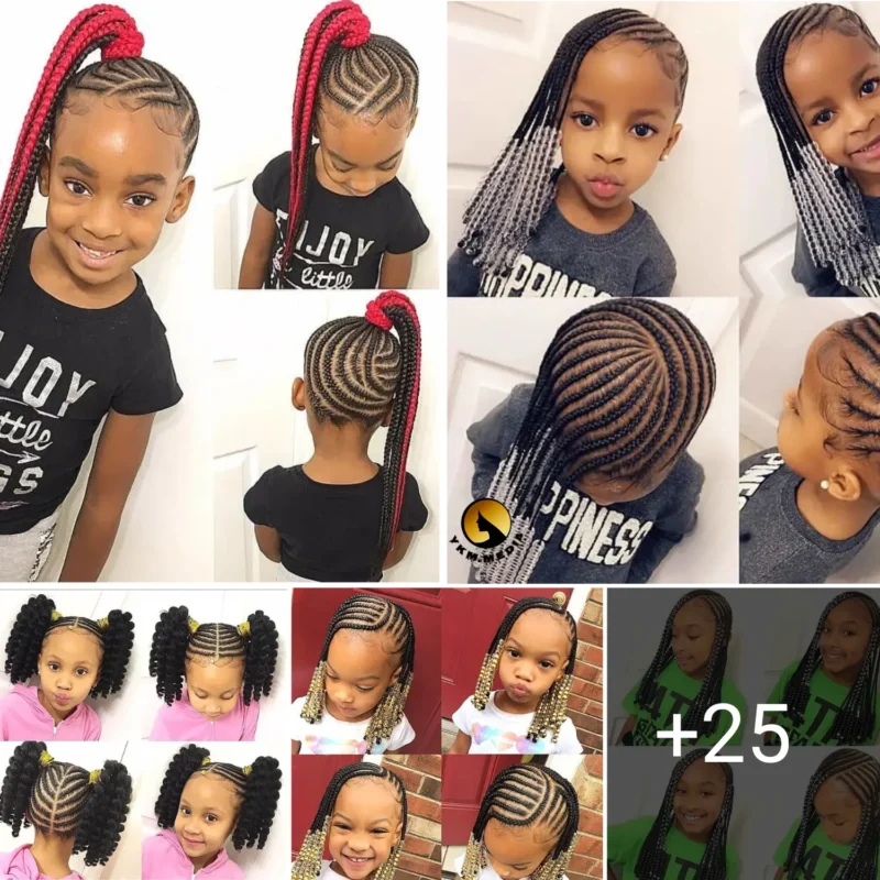 African kids' hairstyles