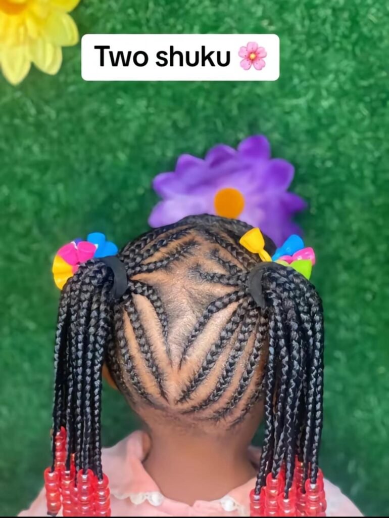 Kids' braided hairstyles ideas