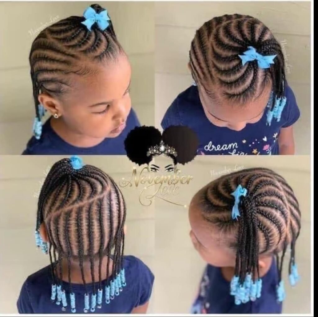 Kids' braided hairstyles ideas