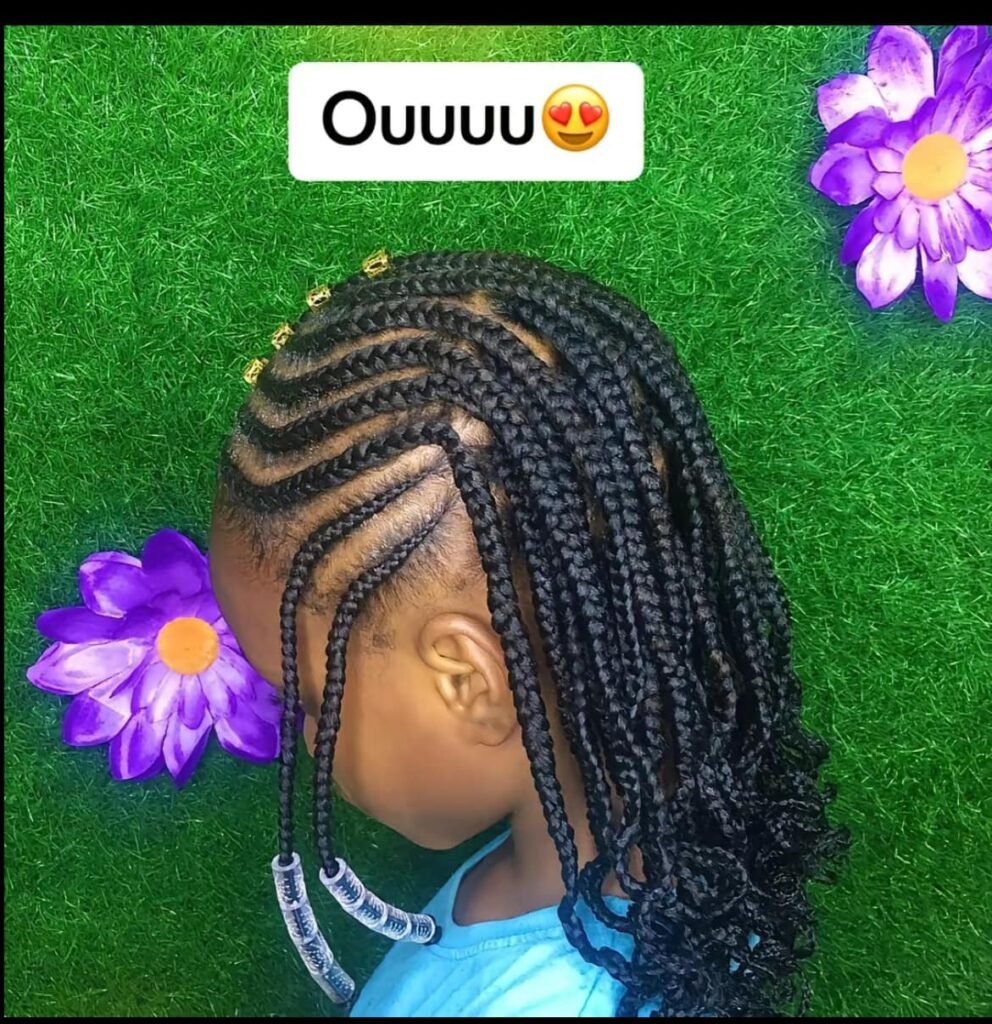 Kids' braided hairstyles ideas