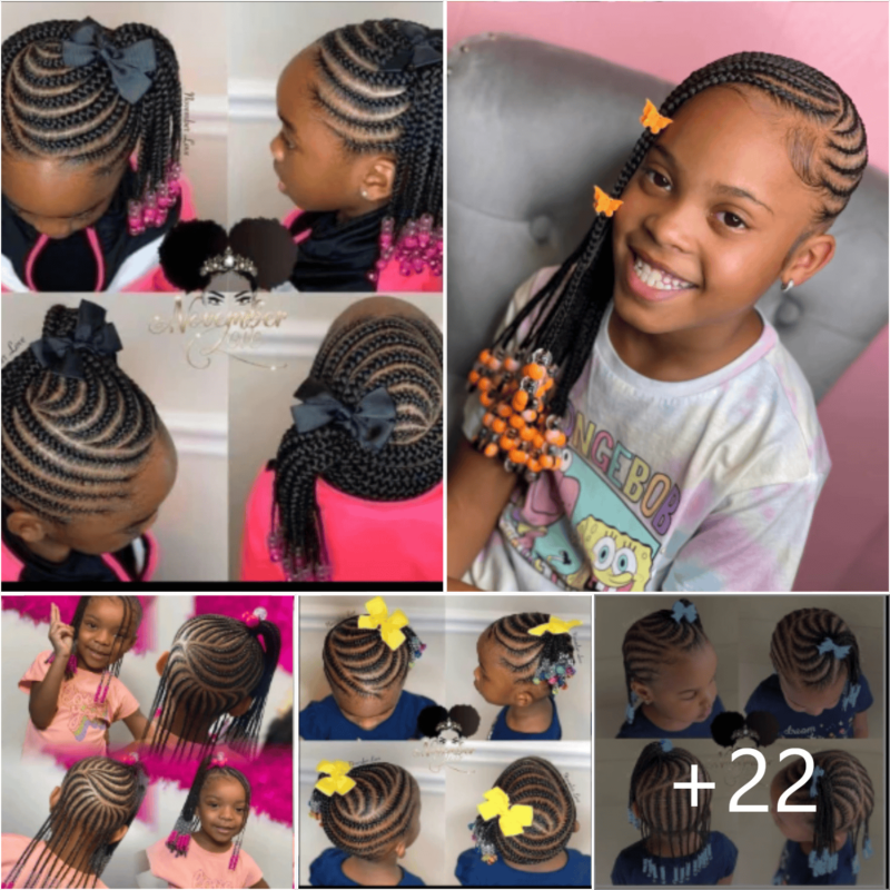 Kids' braided hairstyles ideas