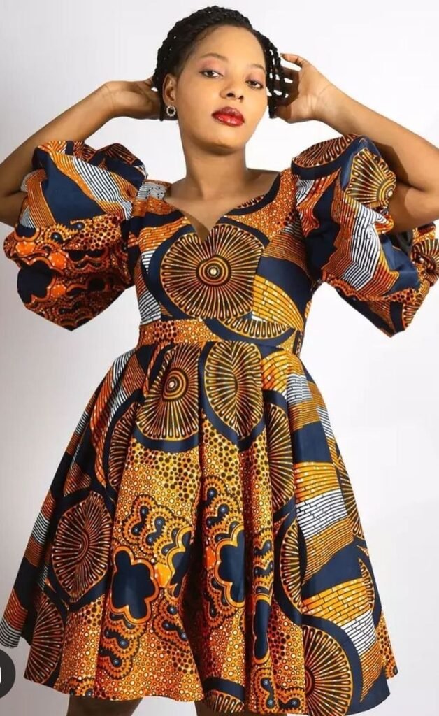 Stylish African print dresses