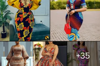 Stylish African print dresses