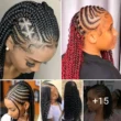 15 PHOTOS Stylish cornrow braid designs - Trendy braided hairstyles for women