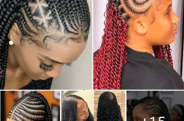 15 PHOTOS Stylish cornrow braid designs - Trendy braided hairstyles for women