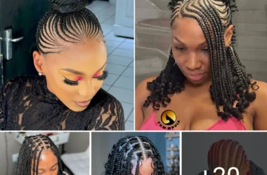 20+ PHOTOS Braids for black women + Cornrow braid designs