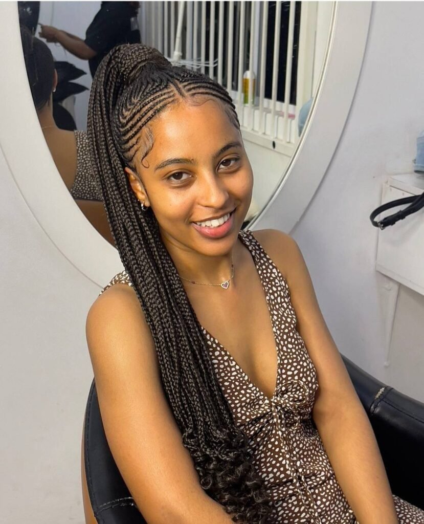 20 PHOTOS Cornrow braid designs - Ghana braids styles