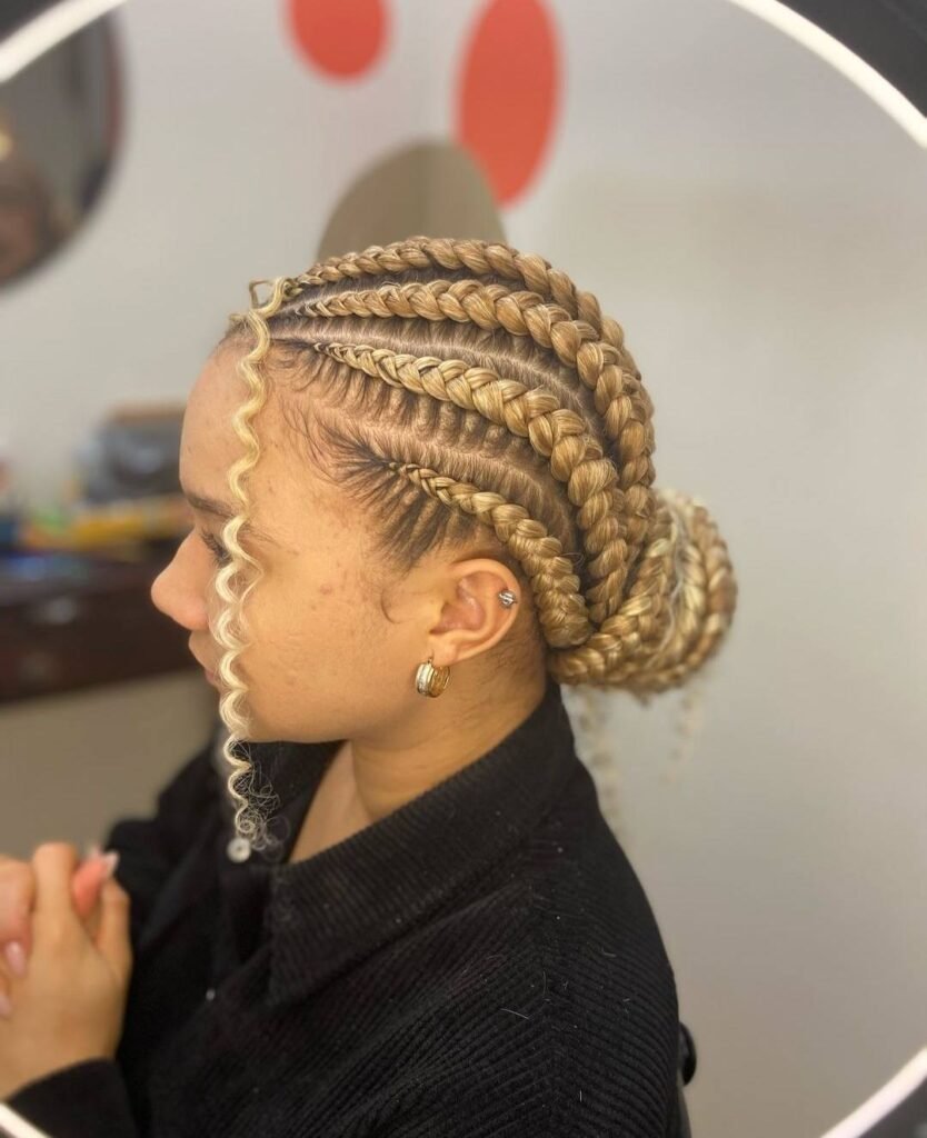 20 PHOTOS Cornrow braid designs - Ghana braids styles