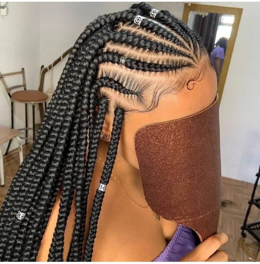 20 PHOTOS Cornrow braid designs - Ghana braids styles