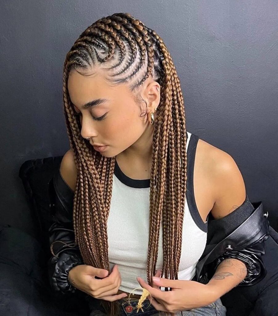 20 PHOTOS Cornrow braid designs - Ghana braids styles