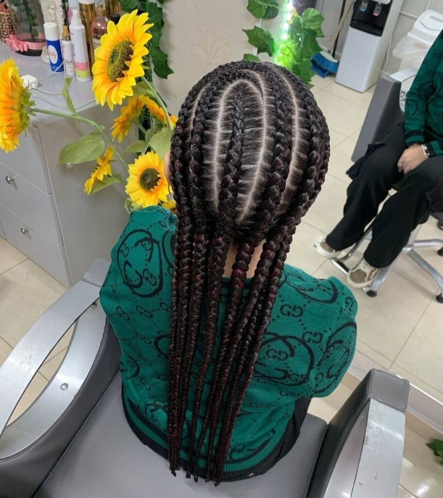 20 PHOTOS Cornrow braid designs - Ghana braids styles