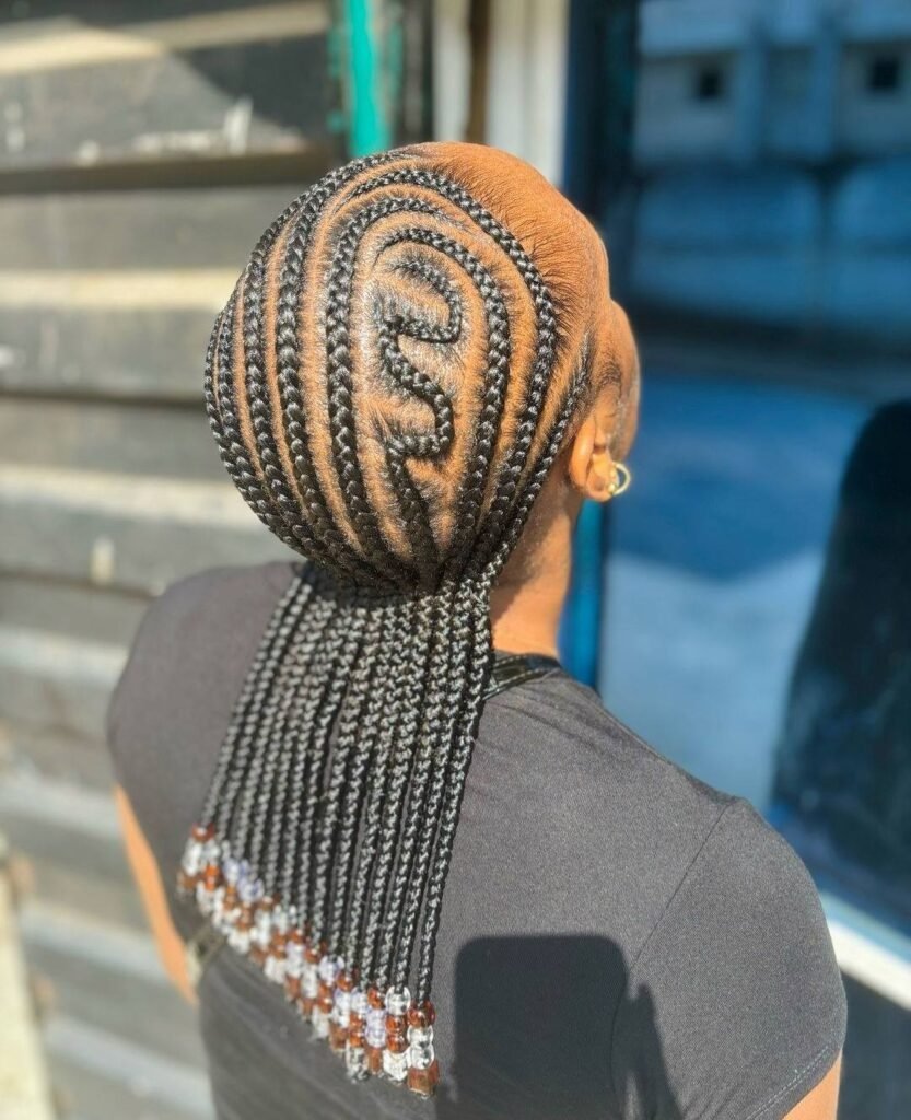 20 PHOTOS Cornrow braid designs - Ghana braids styles