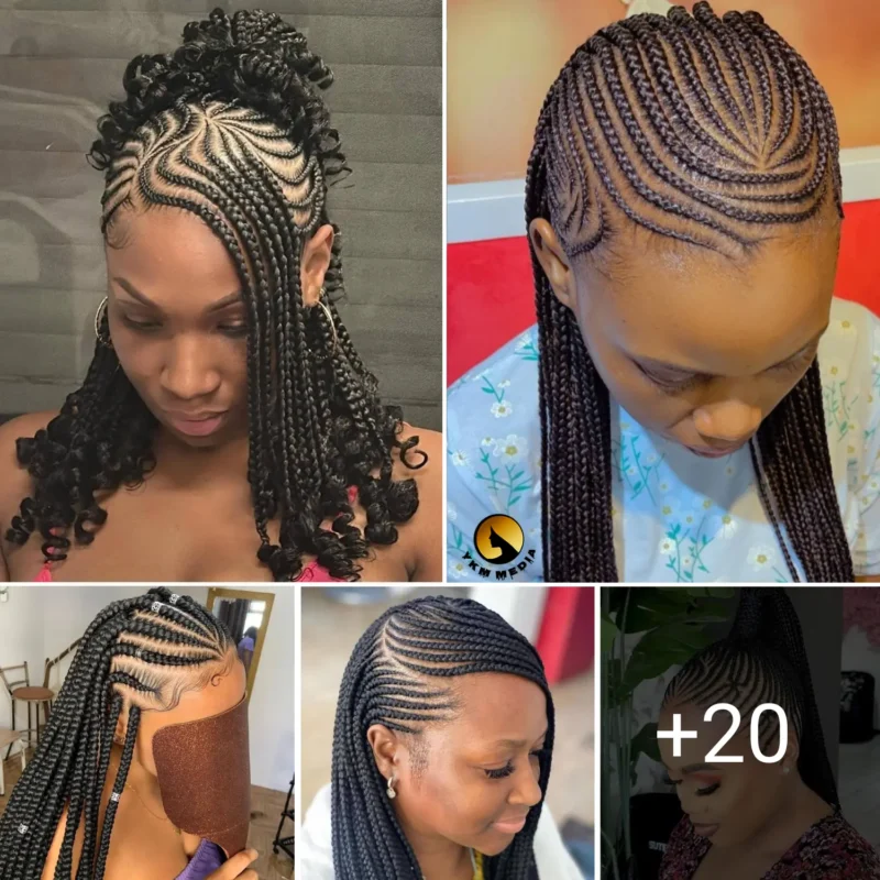 20 PHOTOS: Cornrow braid designs - Ghana braids styles