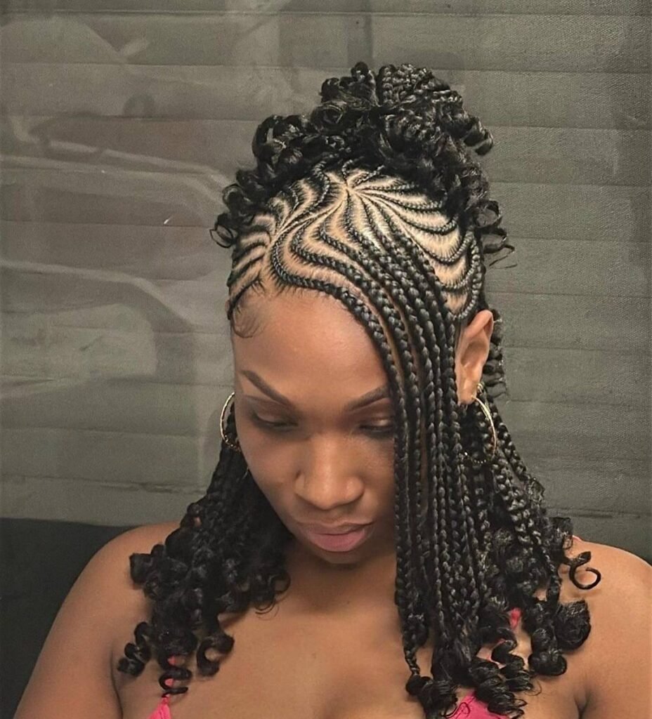 20 PHOTOS Cornrow braid designs - Ghana braids styles