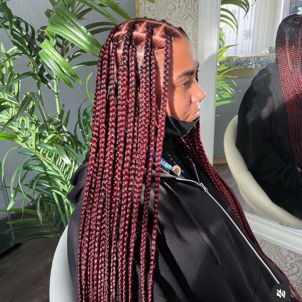 20 PHOTOS Knotless braids styles - Box braids hairstyles