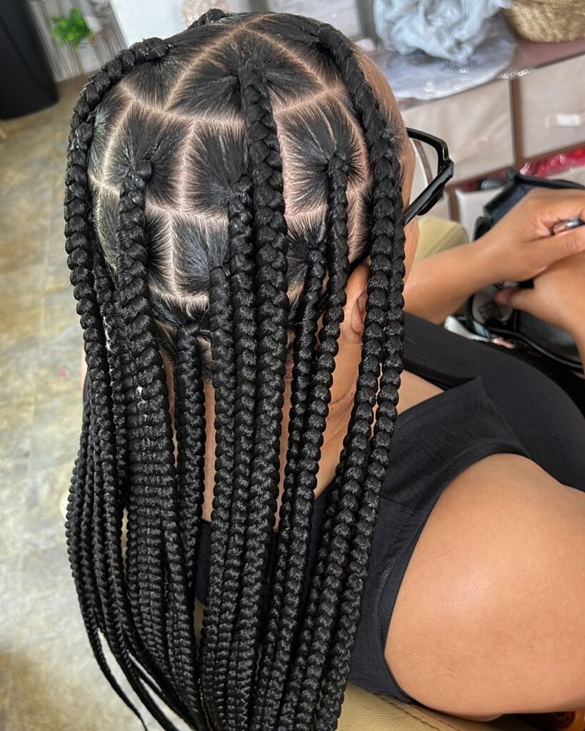 20 PHOTOS Knotless braids styles - Box braids hairstyles