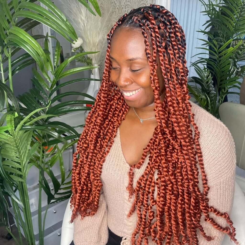 20 PHOTOS Knotless braids styles - Box braids hairstyles