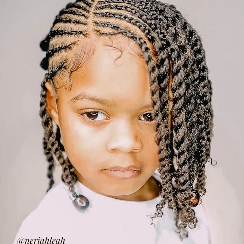 20 Stylish Cornrow Hairstyles for Little Girls in 2024