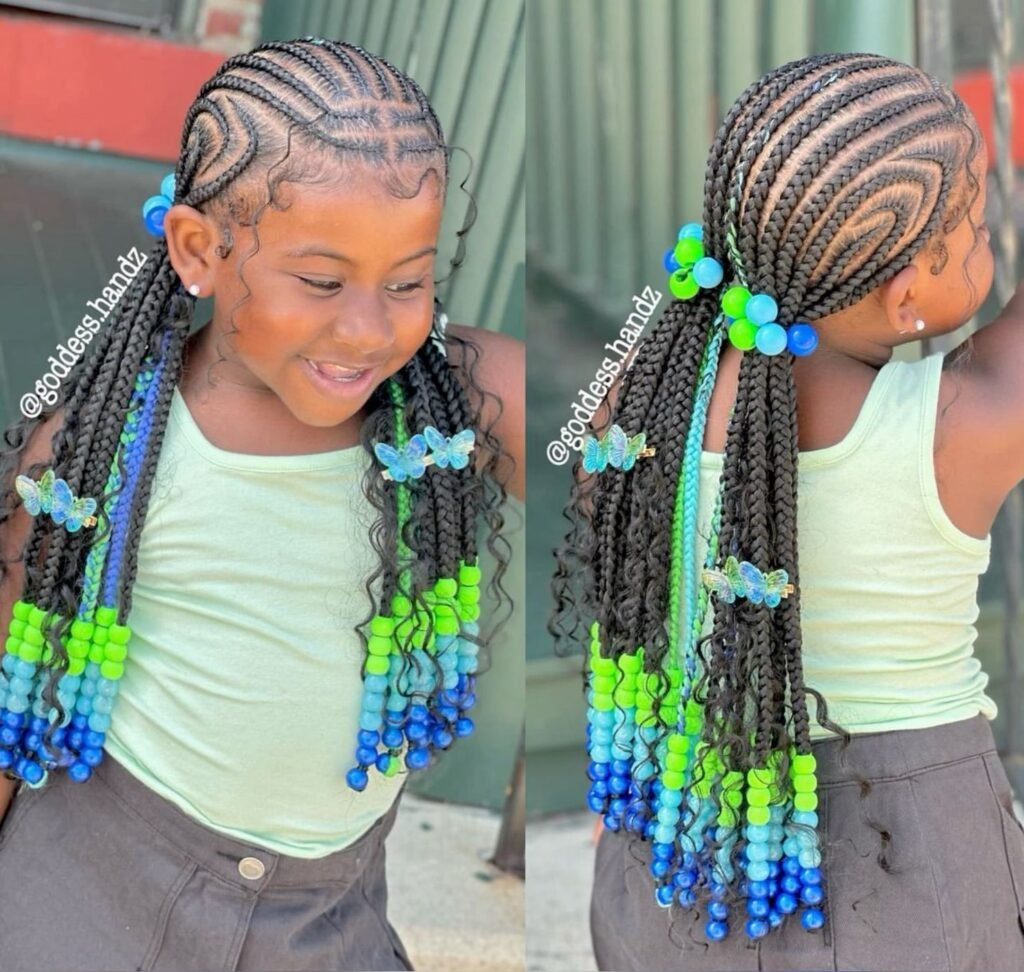 20 Stylish Cornrow Hairstyles for Little Girls in 2024