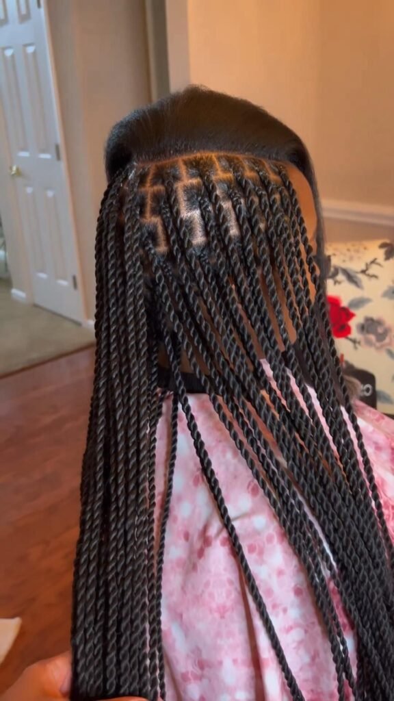 25 PHOTOS: Cornrow braid designs and Knotless braids styles