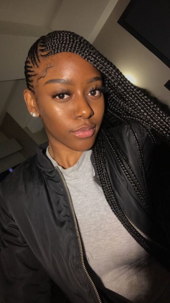 25 PHOTOS: Cornrow braid designs and Knotless braids styles