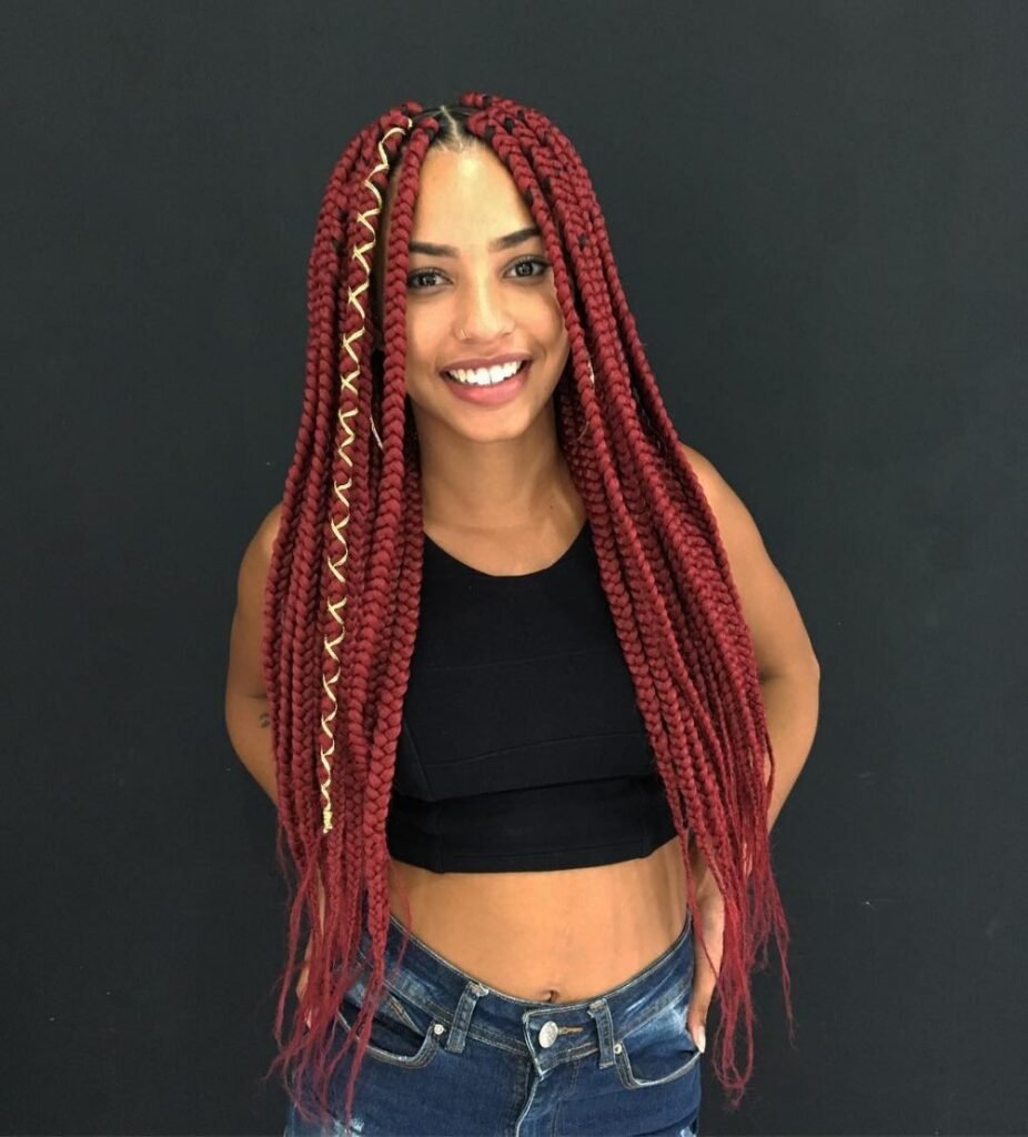 30 PHOTOS Cornrow braid designs + Box braids hairstyles new