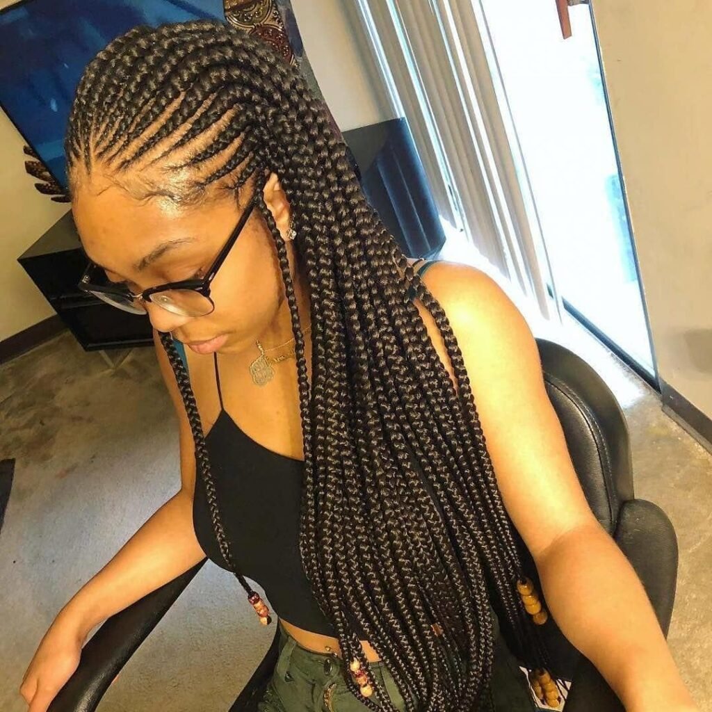 30 PHOTOS Cornrow braid designs + Box braids hairstyles new