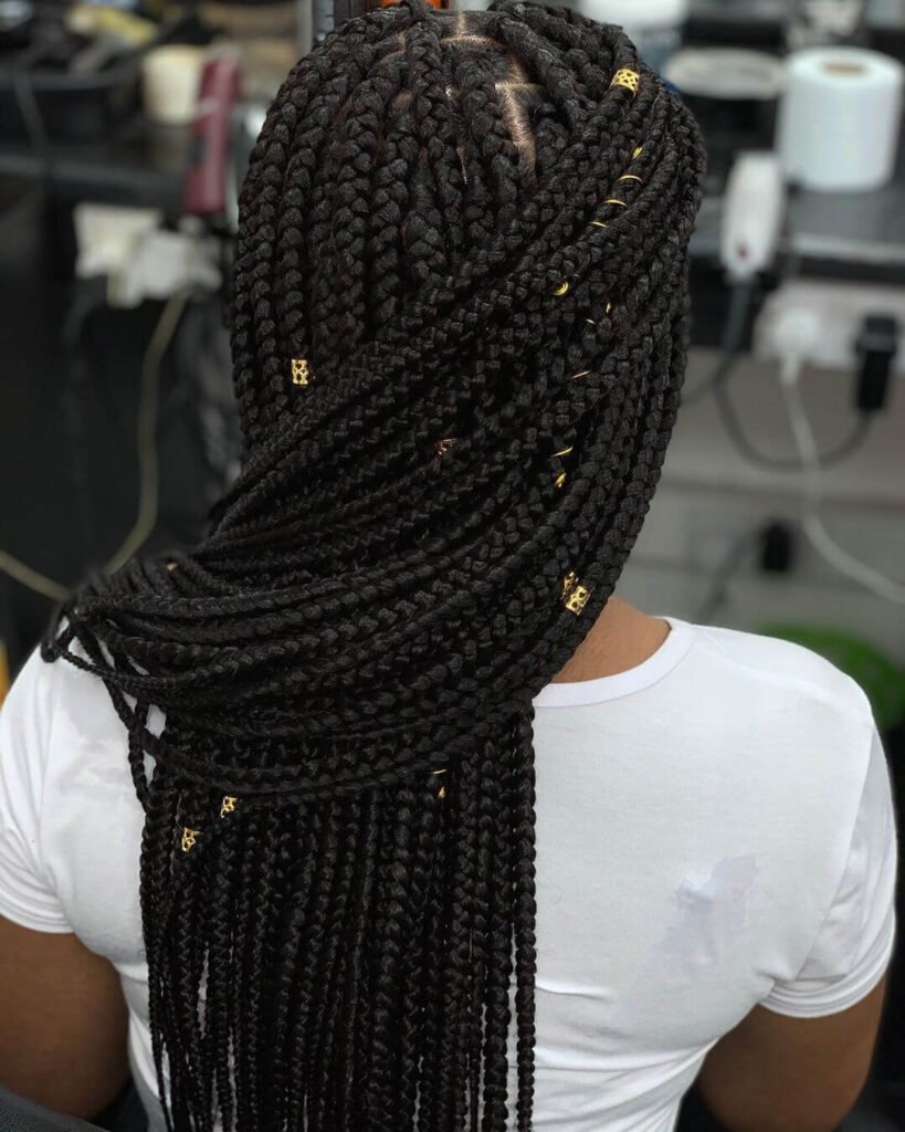 30 PHOTOS Cornrow braid designs + Box braids hairstyles new