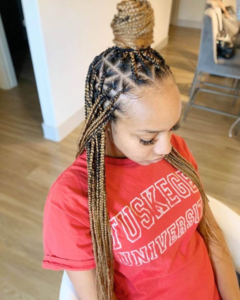 30 PHOTOS Cornrow braid designs + Box braids hairstyles new