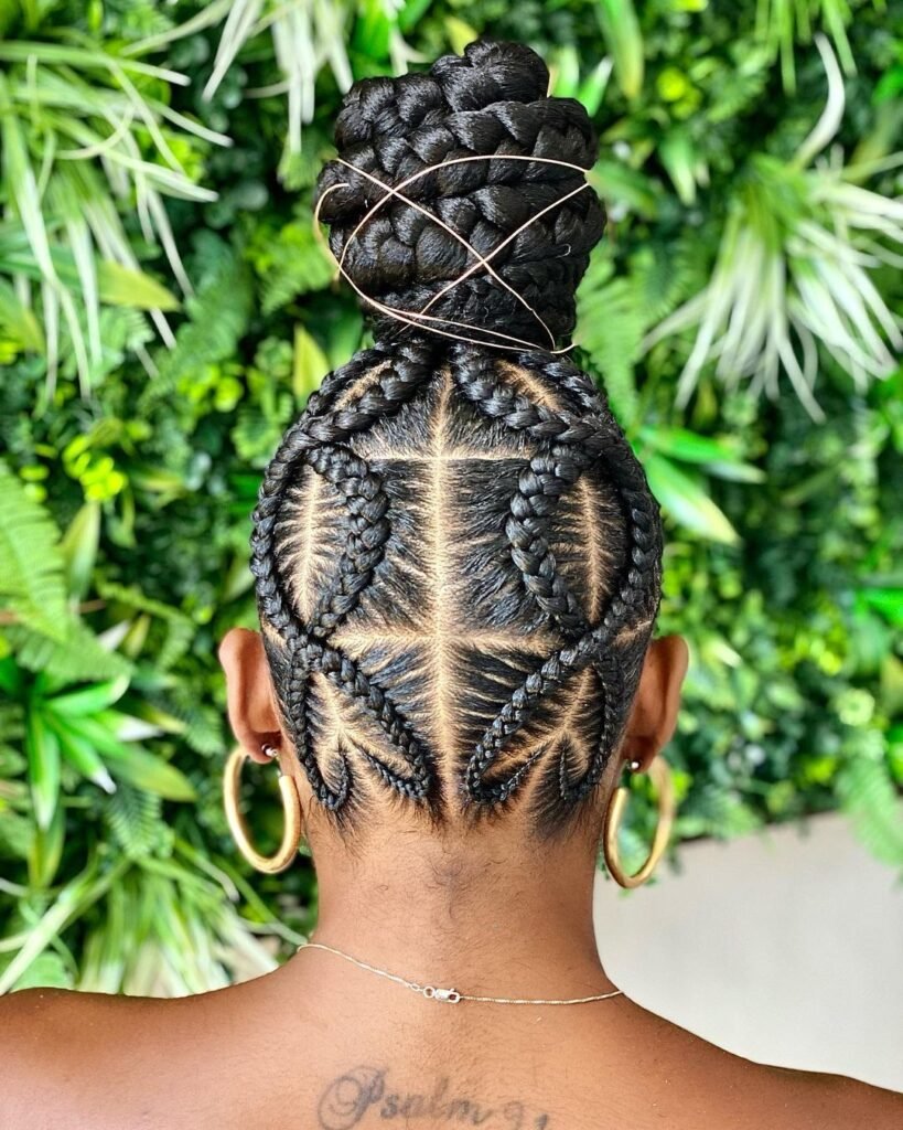 35 PHOTOS Cornrow braid designs + Knotless braids styles