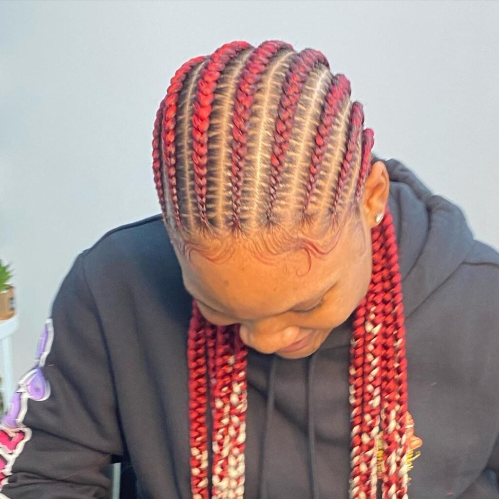 35 PHOTOS Cornrow braid designs + Knotless braids styles