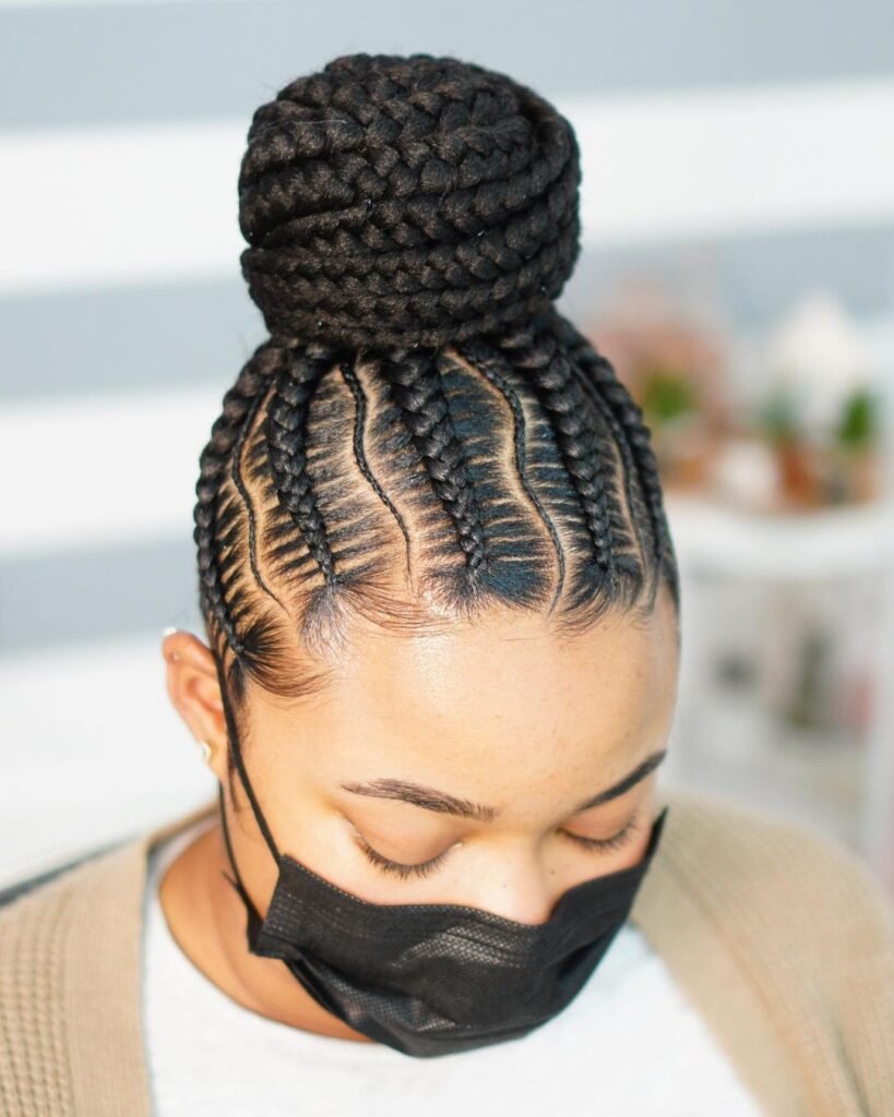 35 PHOTOS Cornrow braid designs + Knotless braids styles