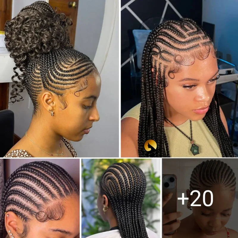 Cornrow braid designs - Ghana braids styles